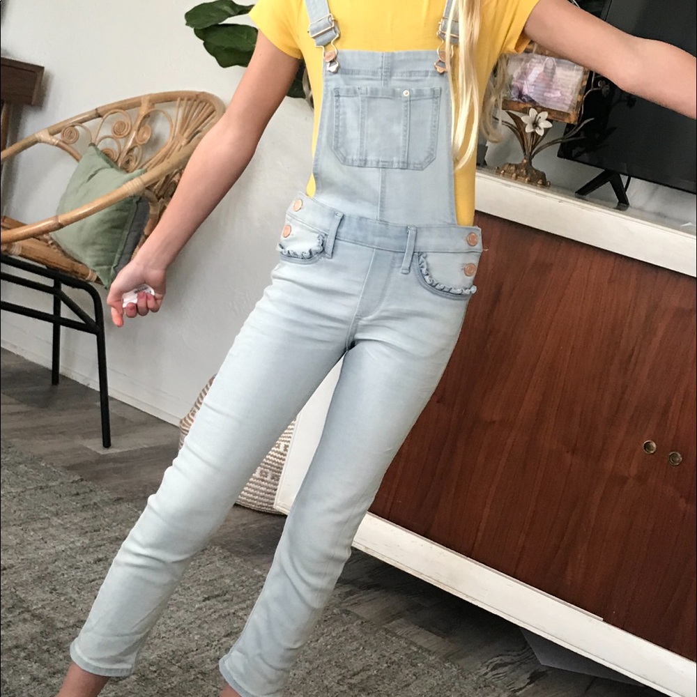 Girls H and M overalls